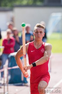 ; Heinz Roloff-Stabhochsprung-Meeting 2019 am 08.06.2019 im Sportpark Liebigstraße in Holzminden (Niedersachsen), Foto: Michael Niederpruem