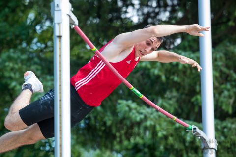 ; Heinz Roloff-Stabhochsprung-Meeting 2019 am 08.06.2019 im Sportpark Liebigstraße in Holzminden (Niedersachsen), Foto: Michael Niederpruem