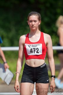Louisa Lily Wildhagen (TKJ Sarstedt); Pfingstsportfest 2019 am 10.06.2019 im Stadion Schulzentrum Sued in Bad Oeynhausen (Nordrhein-Westfalen), Foto: Michael Niederpruem