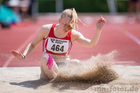 Annfany Knoll (TG Herford); Pfingstsportfest 2019 am 10.06.2019 im Stadion Schulzentrum Sued in Bad Oeynhausen (Nordrhein-Westfalen), Foto: Michael Niederpruem