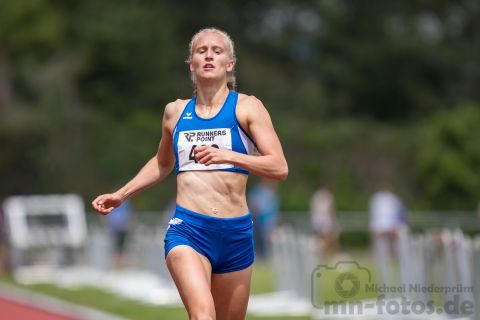 Janine Druhmann (TG Werste); Pfingstsportfest 2019 am 10.06.2019 im Stadion Schulzentrum Sued in Bad Oeynhausen (Nordrhein-Westfalen), Foto: Michael Niederpruem