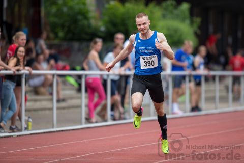 Ruwen Scheer (LG Lage-Detmold-Bad Salzufle); Pfingstsportfest 2019 am 10.06.2019 im Stadion Schulzentrum Sued in Bad Oeynhausen (Nordrhein-Westfalen), Foto: Michael Niederpruem