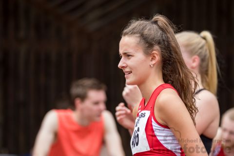 Noelle Unversucht (TG Herford); Pfingstsportfest 2019 am 10.06.2019 im Stadion Schulzentrum Sued in Bad Oeynhausen (Nordrhein-Westfalen), Foto: Michael Niederpruem