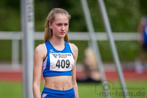 Noelle Doellner (LTV Lippstadt); Pfingstsportfest 2019 am 10.06.2019 im Stadion Schulzentrum Sued in Bad Oeynhausen (Nordrhein-Westfalen), Foto: Michael Niederpruem