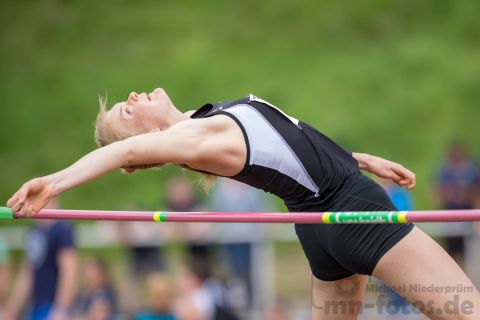 Amy Joy Diekmann (LG Buende-Loehne); Pfingstsportfest 2019 am 10.06.2019 im Stadion Schulzentrum Sued in Bad Oeynhausen (Nordrhein-Westfalen), Foto: Michael Niederpruem