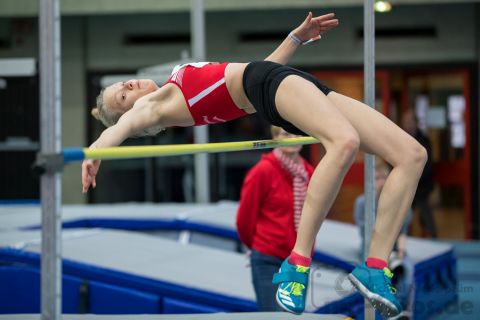 Jelde Jakob (MTV Wolfenbuettel); NLV + BLV Leichtathletik Hallenmeisterschaften am 20.01.2019 in Hannover (Sportleistungszentrum), Niedersachsen, Foto: Michael Niederpruem
