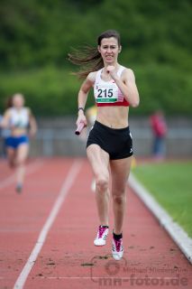 Vivien Lipok (LG Olympia Dortmund); NRW Langstaffelmeisterschaften am 11.05.2019 im Hembergstadion in Iserlohn (Nordrhein-Westfalen), Foto: Michael Niederpruem