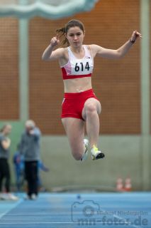 Hannah Bormann (SV Friedrichsfehn); NLV + BLV Leichtathletik Hallenmeisterschaften am 20.01.2019 in Hannover (Sportleistungszentrum), Niedersachsen, Foto: Michael Niederpruem