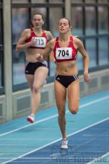 Luna Boeder (VfL Eintracht Hannover); NLV + BLV Leichtathletik Hallenmeisterschaften am 20.01.2019 in Hannover (Sportleistungszentrum), Niedersachsen, Foto: Michael Niederpruem