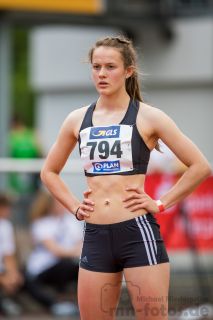 Anna Lindenau (THW Kiel); Deutsche U23 Meisterschaften am 15.06.2019 im Stadion Wetzlar in Wetzlar (Hessen), Foto: Michael Niederpruem