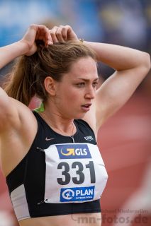 Eileen Demes (TV 1861 Neu-Isenburg); Deutsche U23 Meisterschaften am 15.06.2019 im Stadion Wetzlar in Wetzlar (Hessen), Foto: Michael Niederpruem