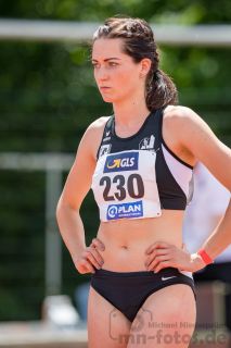 Maria Haslberger (LG FESTINA Rupertiwinkel); Deutsche U23 Meisterschaften am 15.06.2019 im Stadion Wetzlar in Wetzlar (Hessen), Foto: Michael Niederpruem
