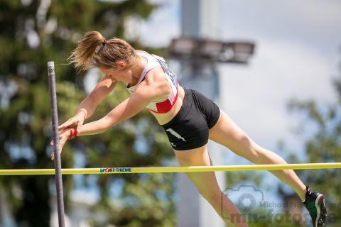 Zoe Jakob (LG Olympia Dortmund); Deutsche U23 Meisterschaften am 15.06.2019 im Stadion Wetzlar in Wetzlar (Hessen), Foto: Michael Niederpruem