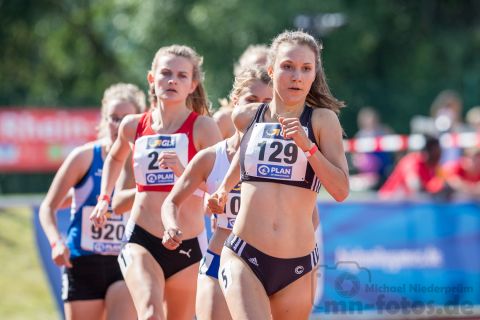 Anja Krueger (SCC Berlin); Deutsche U23 Meisterschaften am 15.06.2019 im Stadion Wetzlar in Wetzlar (Hessen), Foto: Michael Niederpruem