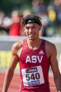 Joshua Hartmann (ASV Koeln); Deutsche U23 Meisterschaften am 15.06.2019 im Stadion Wetzlar in Wetzlar (Hessen), Foto: Michael Niederpruem