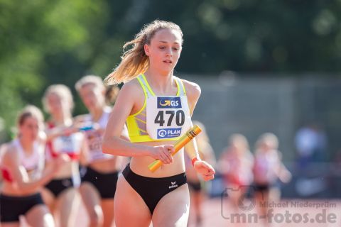 Nele Heymann (StG Nordhorn Meppen Haren); Deutsche U23 Meisterschaften am 15.06.2019 im Stadion Wetzlar in Wetzlar (Hessen), Foto: Michael Niederpruem