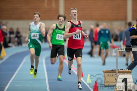 André Rohling (LG Osnabrueck); NLV + BLV Leichtathletik Hallenmeisterschaften am 19.01.2019 in Hannover (Sportleistungszentrum), Niedersachsen