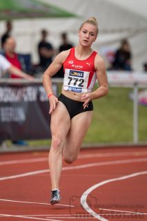 Sophia Junk (LG Rhein-Wied); Deutsche U23 Meisterschaften am 16.06.2019 im Stadion Wetzlar in Wetzlar (Hessen), Foto: Michael Niederpruem