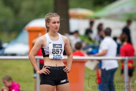 Lydia Schubert (SC DHfK Leipzig); Deutsche U23 Meisterschaften am 16.06.2019 im Stadion Wetzlar in Wetzlar (Hessen), Foto: Michael Niederpruem