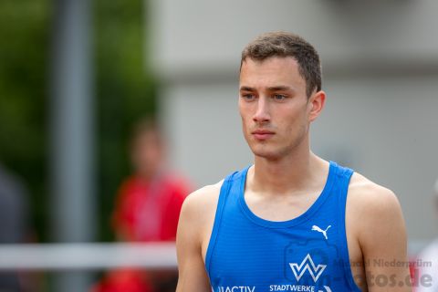 Marti Florian Colon (TV Wattenscheid 01); Deutsche U23 Meisterschaften am 16.06.2019 im Stadion Wetzlar in Wetzlar (Hessen), Foto: Michael Niederpruem