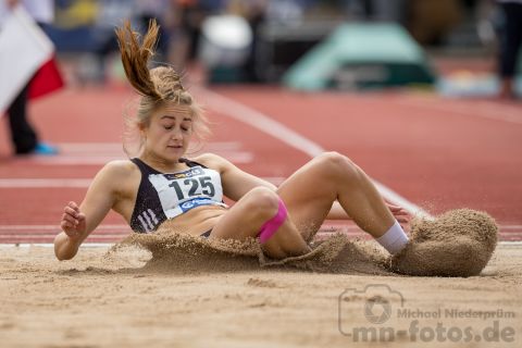 Claudia Hillenhagen (SCC Berlin); Deutsche U23 Meisterschaften am 16.06.2019 im Stadion Wetzlar in Wetzlar (Hessen), Foto: Michael Niederpruem