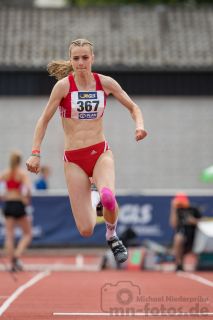 Malina Reichert (Hamburger SV); Deutsche U23 Meisterschaften am 16.06.2019 im Stadion Wetzlar in Wetzlar (Hessen), Foto: Michael Niederpruem