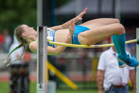 Stephanie Seidel (LG Mittweida); Deutsche U23 Meisterschaften am 16.06.2019 im Stadion Wetzlar in Wetzlar (Hessen), Foto: Michael Niederpruem
