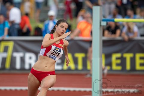 Meike Reimer (ABC Ludwigshafen); Deutsche U23 Meisterschaften am 16.06.2019 im Stadion Wetzlar in Wetzlar (Hessen), Foto: Michael Niederpruem