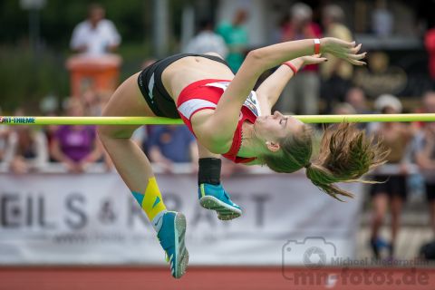 Anabel Peine (LG Eintracht Frankfurt); Deutsche U23 Meisterschaften am 16.06.2019 im Stadion Wetzlar in Wetzlar (Hessen), Foto: Michael Niederpruem