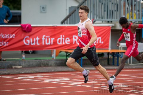 Frieder Scheuschner (Dresdner SC 1898); Deutsche U23 Meisterschaften am 16.06.2019 im Stadion Wetzlar in Wetzlar (Hessen), Foto: Michael Niederpruem