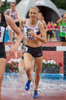 Lisa Oed (SSC Hanau-Rodenbach); Deutsche U23 Meisterschaften am 16.06.2019 im Stadion Wetzlar in Wetzlar (Hessen), Foto: Michael Niederpruem
