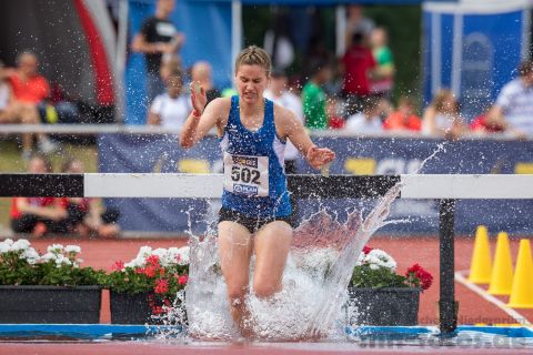 Sophie-Marie Kohlhase (LG Kreis Verden); Deutsche U23 Meisterschaften am 16.06.2019 im Stadion Wetzlar in Wetzlar (Hessen), Foto: Michael Niederpruem