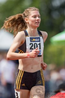 Johanna Beck (LG Karlstadt-Gambach-Lohr); Deutsche U23 Meisterschaften am 16.06.2019 im Stadion Wetzlar in Wetzlar (Hessen), Foto: Michael Niederpruem