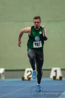 Phil Grolla (VfL Wolfsburg); NLV + BLV Leichtathletik Hallenmeisterschaften am 19.01.2019 in Hannover (Sportleistungszentrum), Niedersachsen