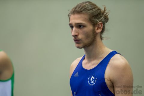 Gerrit Amelsberg (LG Weserbergland); NLV + BLV Leichtathletik Hallenmeisterschaften am 19.01.2019 in Hannover (Sportleistungszentrum), Niedersachsen
