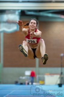 Mareike Nissen (VfL Eintracht Hannover); NLV + BLV Leichtathletik Hallenmeisterschaften am 19.01.2019 in Hannover (Sportleistungszentrum), Niedersachsen, Foto: Michael Niederpruem