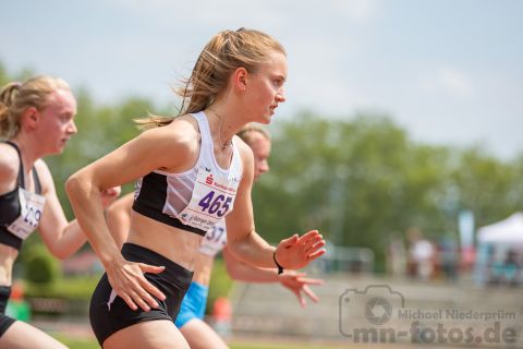 Sarina Barth (LG Peiner Land); NLV+BLV Meisterschaften am 22.06.2019 im Jahnstadion, Goettingen (Niedersachsen), Foto: Michael Niederpruem