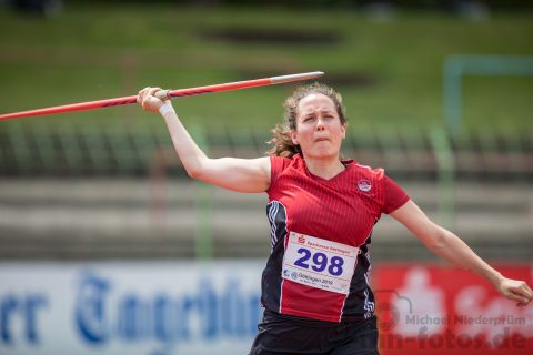 Denise Homeyer (VfL Eintracht Hannover); NLV+BLV Meisterschaften am 22.06.2019 im Jahnstadion, Goettingen (Niedersachsen), Foto: Michael Niederpruem