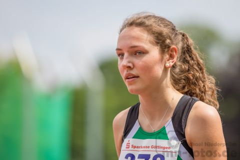 Ilka Niemann (MTV Messenkamp); NLV+BLV Meisterschaften am 22.06.2019 im Jahnstadion, Goettingen (Niedersachsen), Foto: Michael Niederpruem