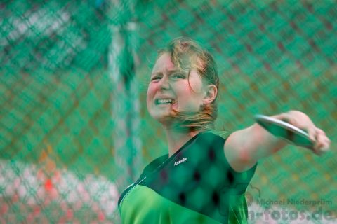 Anneke Vesper (LG Papenburg/Aschendorf); NLV+BLV Meisterschaften am 22.06.2019 im Jahnstadion, Goettingen (Niedersachsen), Foto: Michael Niederpruem