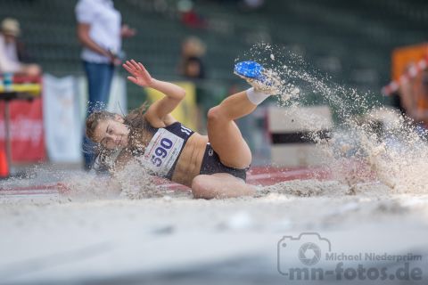 Claudia Hillenhagen (SCC Berlin); NLV+BLV Meisterschaften am 22.06.2019 im Jahnstadion, Goettingen (Niedersachsen), Foto: Michael Niederpruem