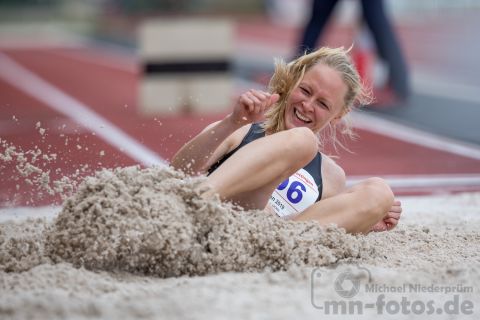 Neele Eckhardt (LG Goettingen); NLV+BLV Meisterschaften am 22.06.2019 im Jahnstadion, Goettingen (Niedersachsen), Foto: Michael Niederpruem