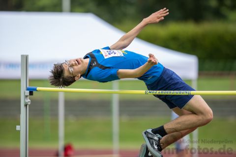 Yannis Guenther (LG Lueneburg); NLV+BLV Meisterschaften am 22.06.2019 im Jahnstadion, Goettingen (Niedersachsen), Foto: Michael Niederpruem