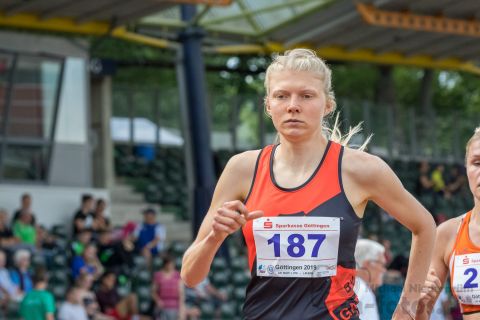 Christina Gerdes (BV Garrel)); NLV+BLV Meisterschaften am 22.06.2019 im Jahnstadion, Goettingen (Niedersachsen)