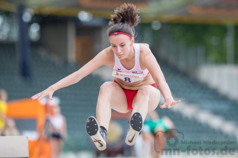 Milena Gojnic (Bremer LT); NLV+BLV Meisterschaften am 22.06.2019 im Jahnstadion, Goettingen (Niedersachsen), Foto: Michael Niederpruem