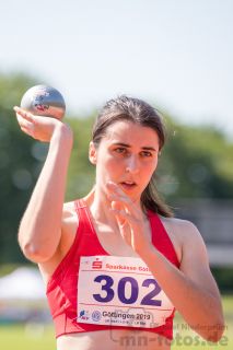 Mareike Nissen (VfL Eintracht Hannover); NLV+BLV Meisterschaften am 23.06.2019 im Jahnstadion, Goettingen (Niedersachsen), Foto: Michael Niederpruem