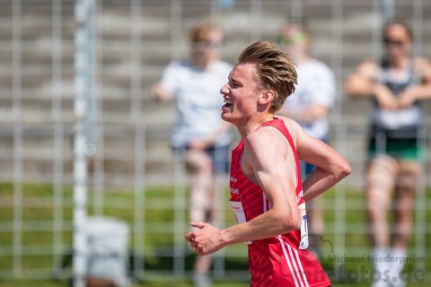 David Brecht (LG Braunschweig); NLV+BLV Meisterschaften am 23.06.2019 im Jahnstadion, Goettingen (Niedersachsen), Foto: Michael Niederpruem