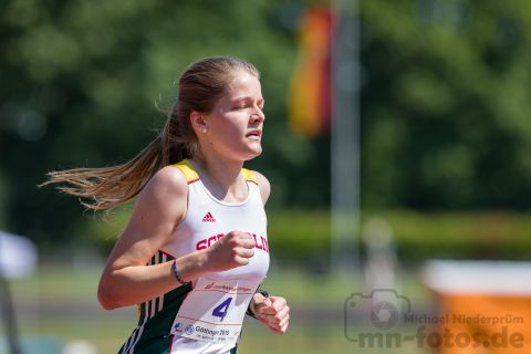Luca Bergemann (SCB Berlin); NLV+BLV Meisterschaften am 23.06.2019 im Jahnstadion, Goettingen (Niedersachsen), Foto: Michael Niederpruem
