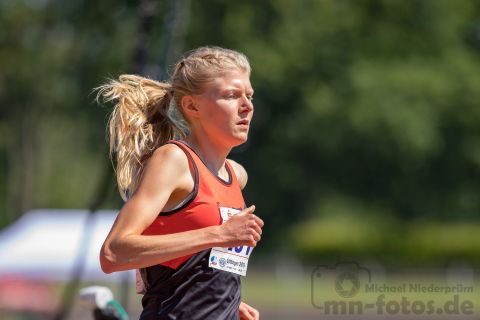 Christina Gerdes (BV Garrel); NLV+BLV Meisterschaften am 23.06.2019 im Jahnstadion, Goettingen (Niedersachsen), Foto: Michael Niederpruem