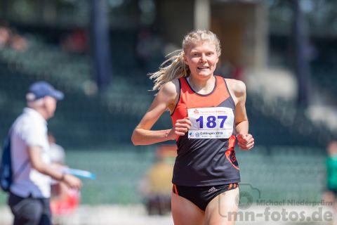 Christina Gerdes (BV Garrel); NLV+BLV Meisterschaften am 23.06.2019 im Jahnstadion, Goettingen (Niedersachsen), Foto: Michael Niederpruem